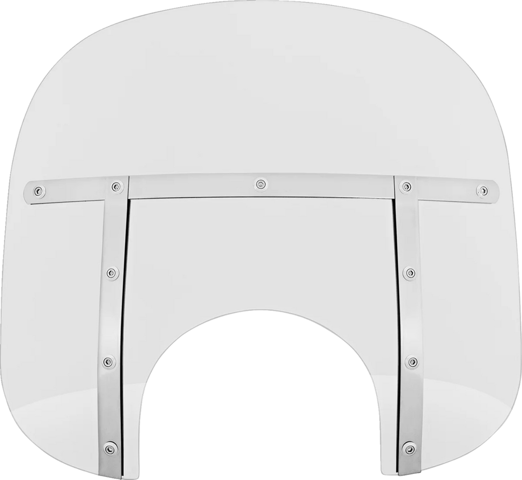 Memphis Shades Fats Windshield - 13" - Headlight - Clear MEM3510 - Main Product View