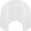 Load image into Gallery viewer, Memphis Shades Fats Windshield - 15" - 9" Headlight Cutout - Clear MEP3520 - Main Product View