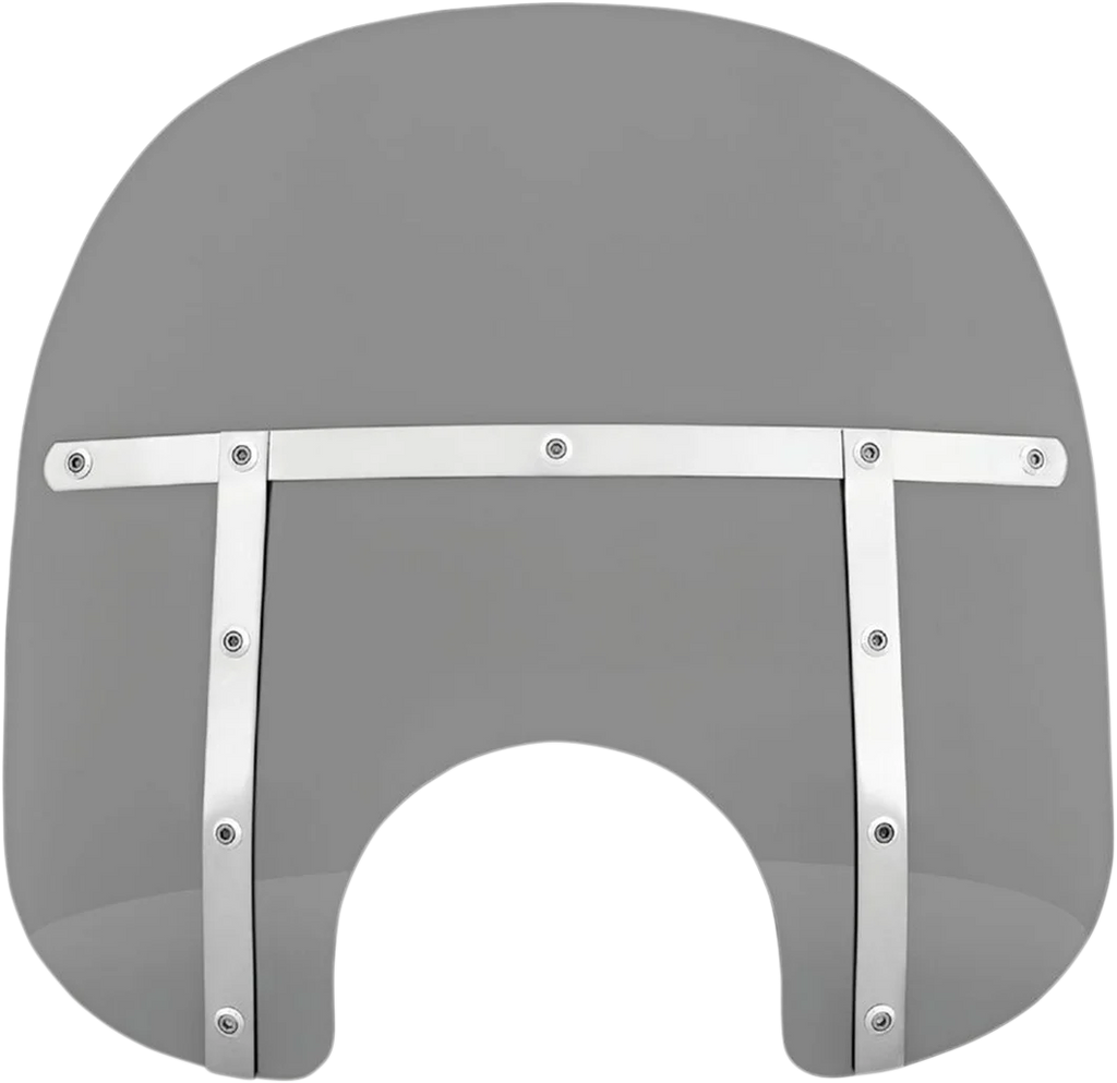 Memphis Shades Fats Windshield - 15" - Headlight - Black Smoke MEM31212 - Main Product View
