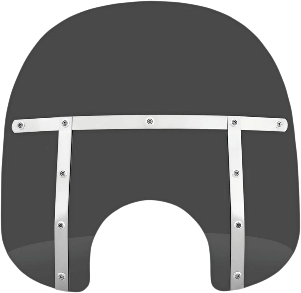 Memphis Shades Fats Windshield - 15" - Headlight - Dark Black Smoke MEM31210 - Main Product View
