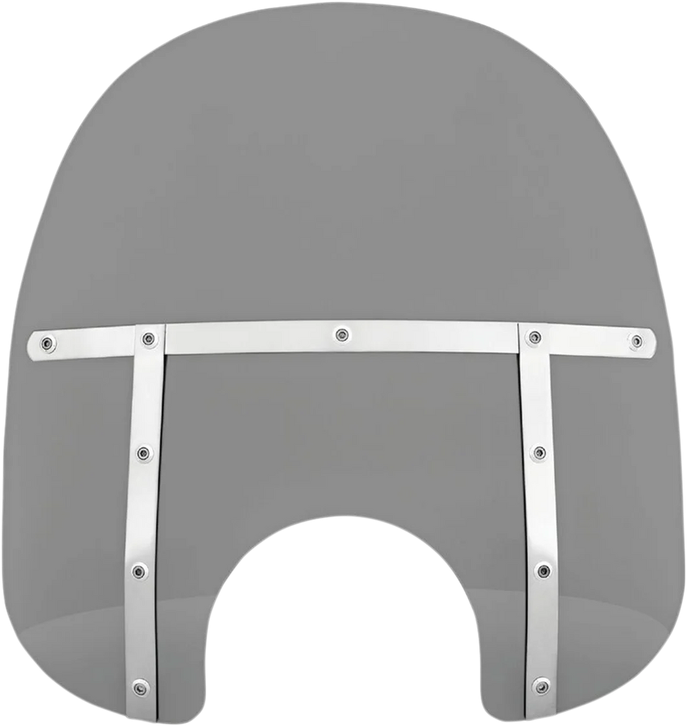 Memphis Shades Fats Windshield - 17" - Headlight - Black Smoke MEM32112 - Main Product View