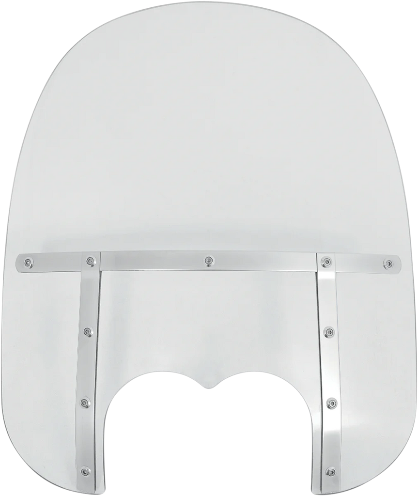 Memphis Shades Fats Windshield - 19" - Clear - FXDF MEM6930 - Main Product View