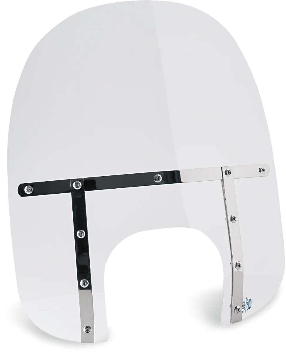 Memphis Shades Fats Windshield - 19" - Clear MEM6920 - Side View