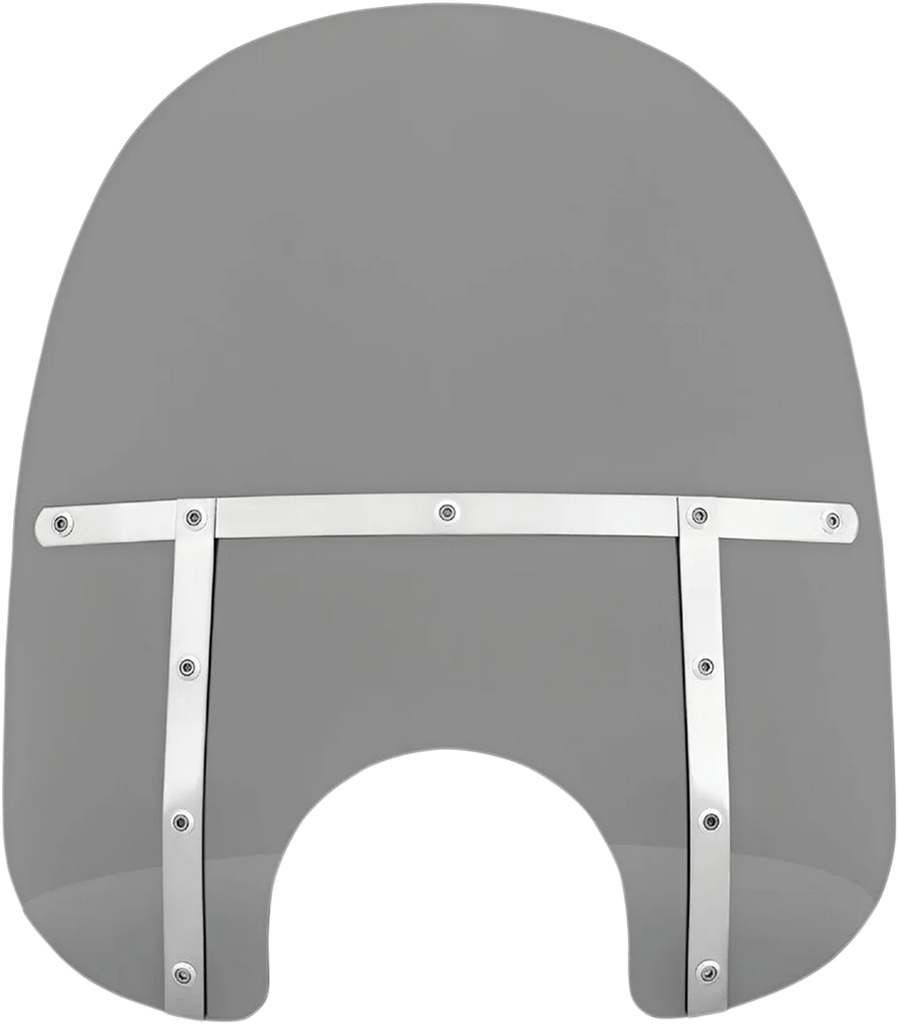 Memphis Shades Fats Windshield - 19" - Headlight - Black Smoke MEM33112 - Main Product View