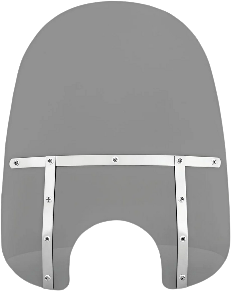Memphis Shades Fats Windshield - 21" - Headlight - Black Smoke MEM34112 - Main Product View