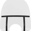 Load image into Gallery viewer, Memphis Shades Fats Windshield - Clear - 19" MEB3310 - Main Product View
