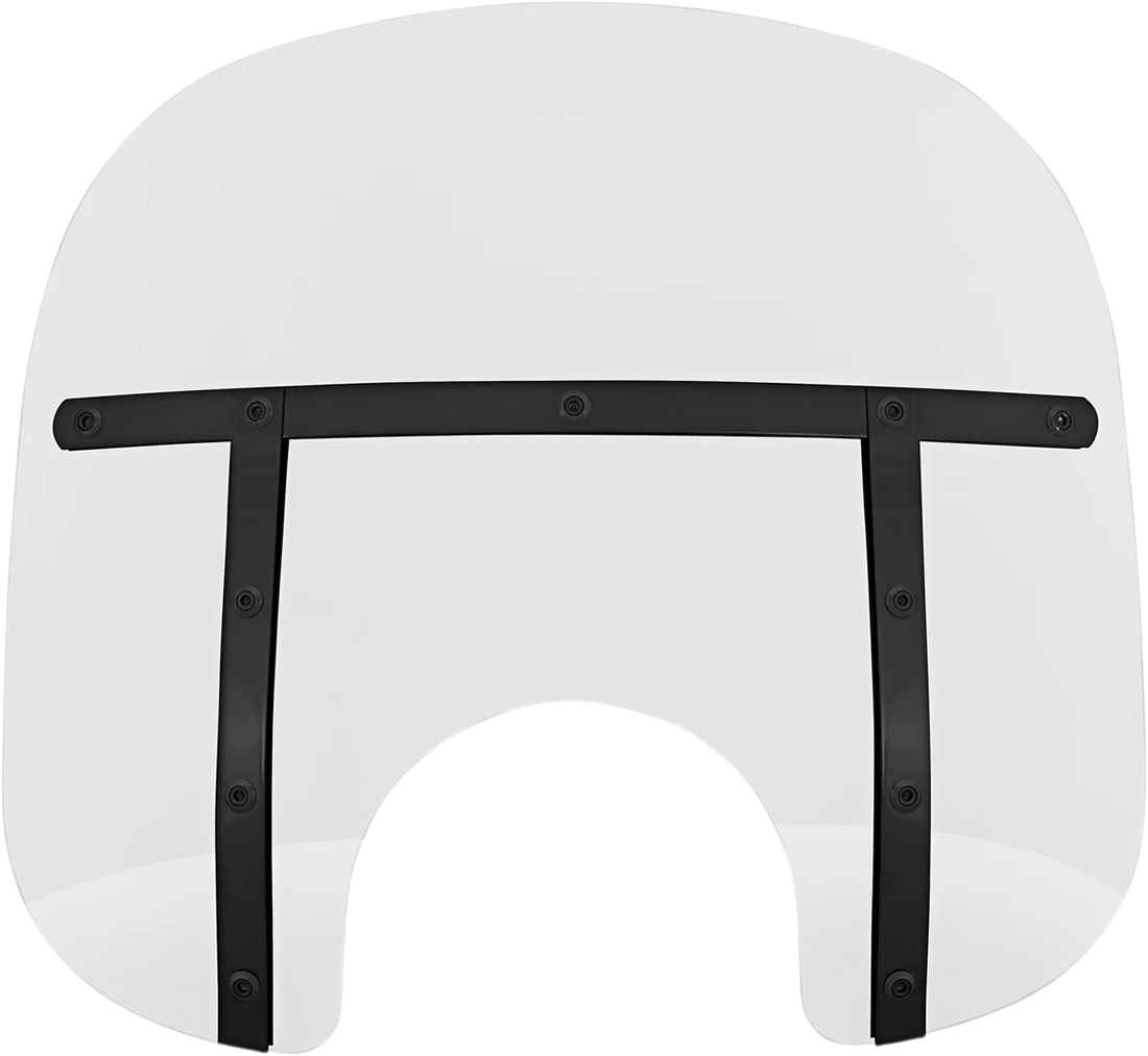 Memphis Shades Fats Windshield - Dark Black Smoke - 15" MEB31210 - Side View
