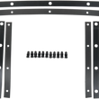 Load image into Gallery viewer, Memphis Shades Fats Windshield Hardware Straps - Stainless Steel MEM0913 - Side View