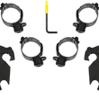 Load image into Gallery viewer, Memphis Shades Fats/Slim Mounting Kit - Black - FLFB MEB2046 - Main Product View