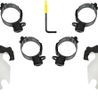 Load image into Gallery viewer, Memphis Shades Fats/Slim Mounting Kit - Polished - FLFB MEK2046 - Main Product View