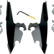 Load image into Gallery viewer, Memphis Shades Fats/Slim Trigger Lock Mounting Kit - Black - Dyna MEB8976 - Main Product View