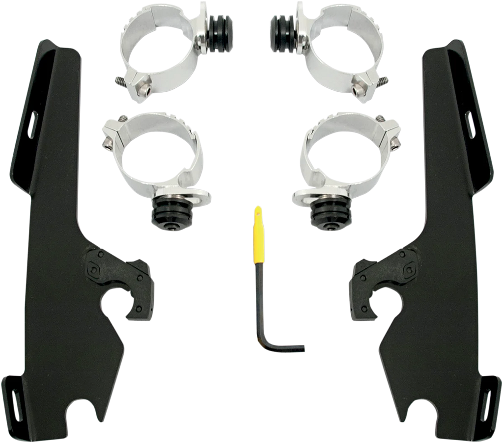 Memphis Shades Fats/Slim Trigger Lock Mounting Kit - Black MEB8977 - Main Product View