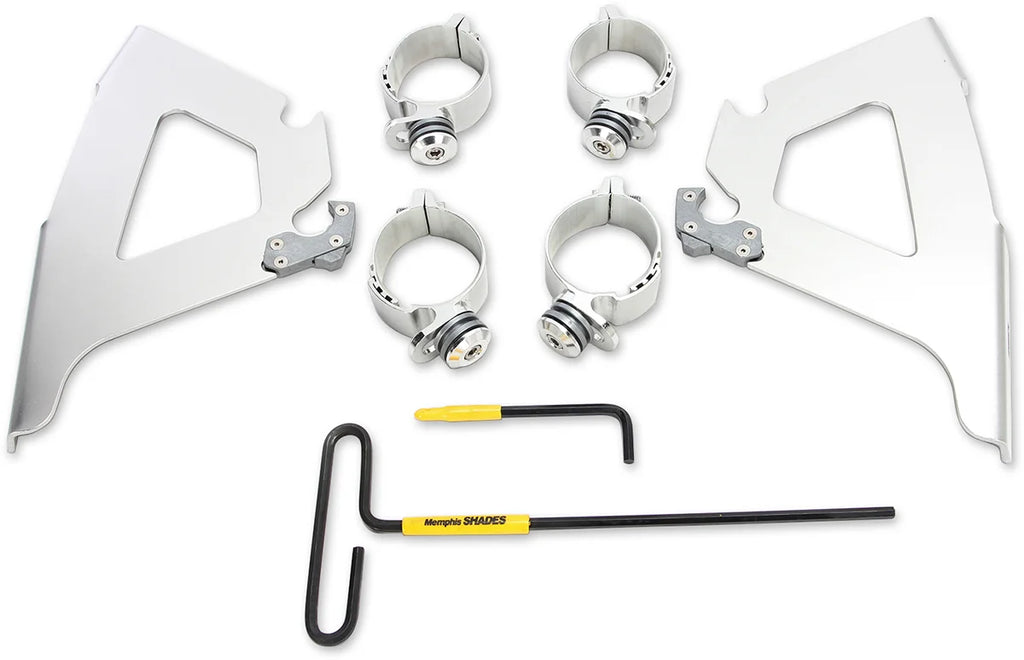 Memphis Shades Fats/Slim Trigger Lock Mounting Kit - Hammer - Polished MEK2023 - Main Product View