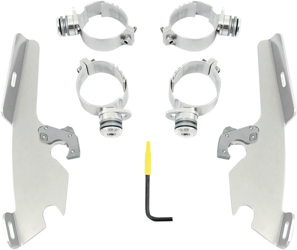 Memphis Shades Fats/Slim Trigger Lock Mounting Kit - M50 - Polished MEK1989 - Main Product View