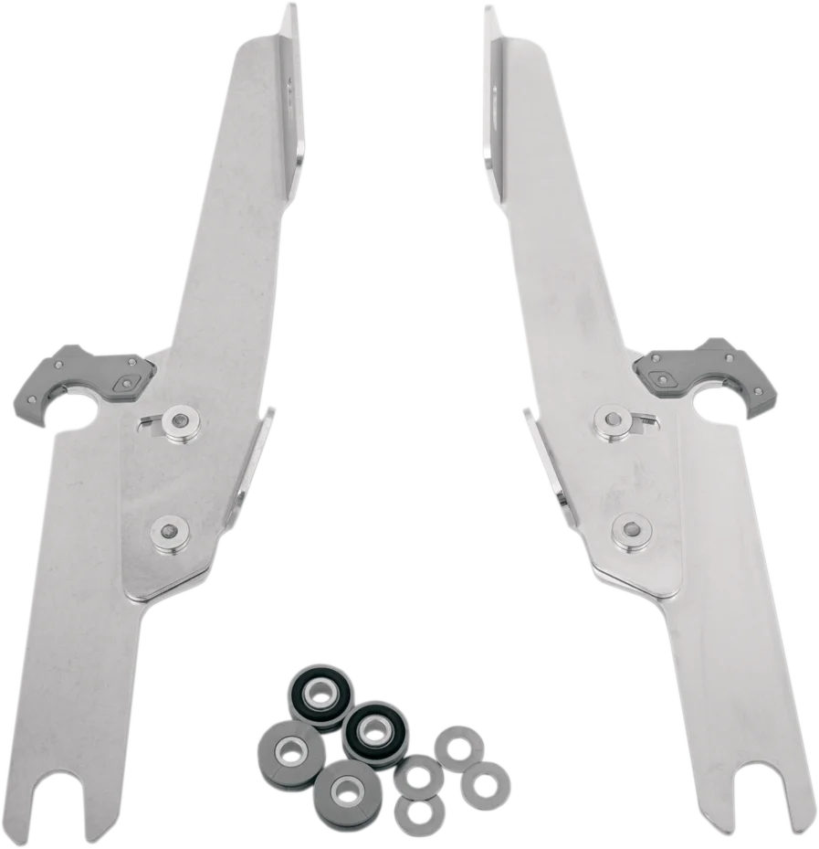 Memphis Shades Fats/Slim Trigger Lock Mounting Kit - Narrow - Black MEB8967 - Side View