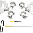 Load image into Gallery viewer, Memphis Shades Fats/Slim Trigger Lock Mounting Kit - Vegas - Polished MEK2021 - Main Product View