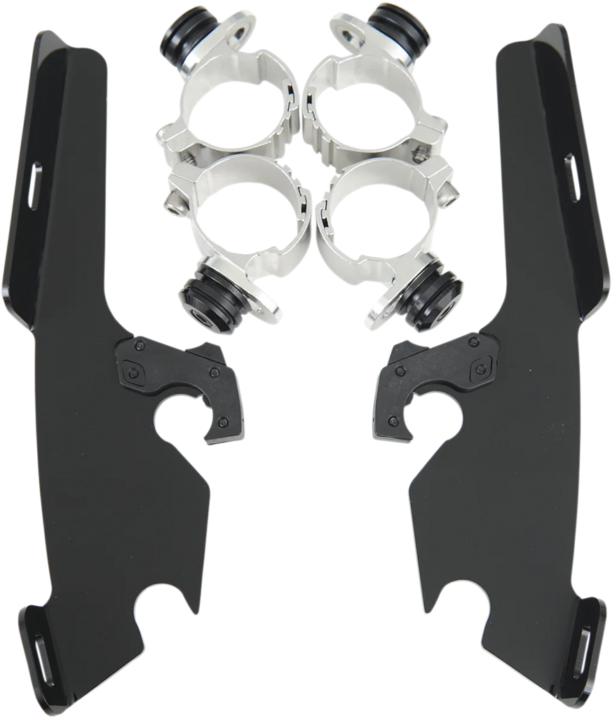 Memphis Shades Fats/Slim Trigger Lock Mounting Kit - VTX 1300 - Black MEB8973 - Main Product View