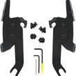 Load image into Gallery viewer, Memphis Shades Fats/Slim Windshield Trigger Lock Complete Mount Kit - Black - FLSL MEB2051 - Main Product View