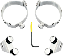 Load image into Gallery viewer, Memphis Shades Fork Cover - Hardware Kit - Polished MEK1980 - Main Product View