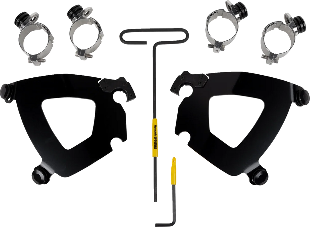 Memphis Shades Gauntlet Mounting Kit - Black - Chief MEB2077 - Main Product View