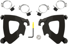 Load image into Gallery viewer, Memphis Shades Gauntlet Mounting Kit - Black - FXDL '14-'17 MEB2014 - Main Product View