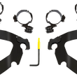 Load image into Gallery viewer, Memphis Shades Gauntlet Mounting Kit - Black - Honda MEB2068 - Main Product View
