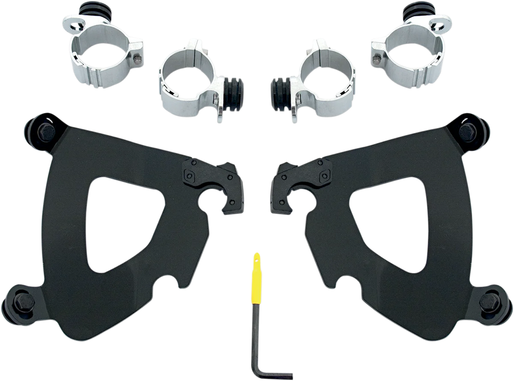 Memphis Shades Gauntlet Mounting Kit - Black - XL 48 MEB1984 - Main Product View