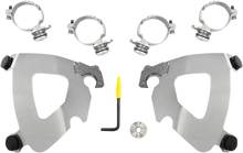 Load image into Gallery viewer, Memphis Shades Gauntlet Mounting Kit - Polished - FXDL '14-'17 MEK2014 - Main Product View