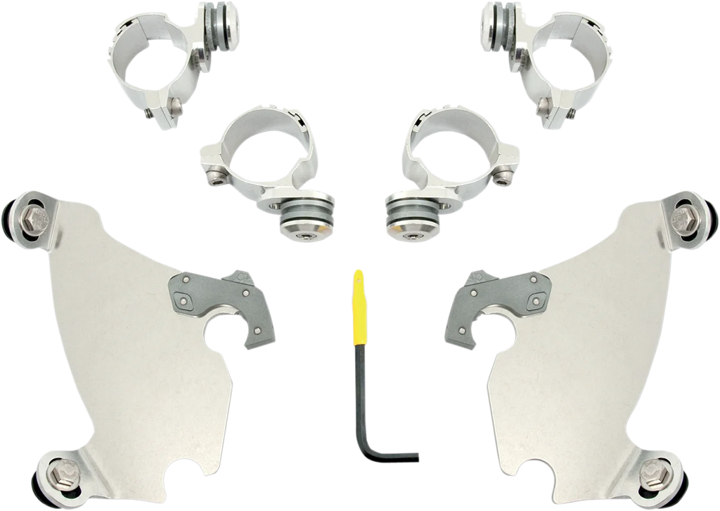 Memphis Shades Gauntlet Mounting Kit - Polished - XL MEK1981 - Main Product View