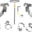 Load image into Gallery viewer, Memphis Shades Gauntlet Mounting Kit - Polished - XL883 MEK2002 - Main Product View