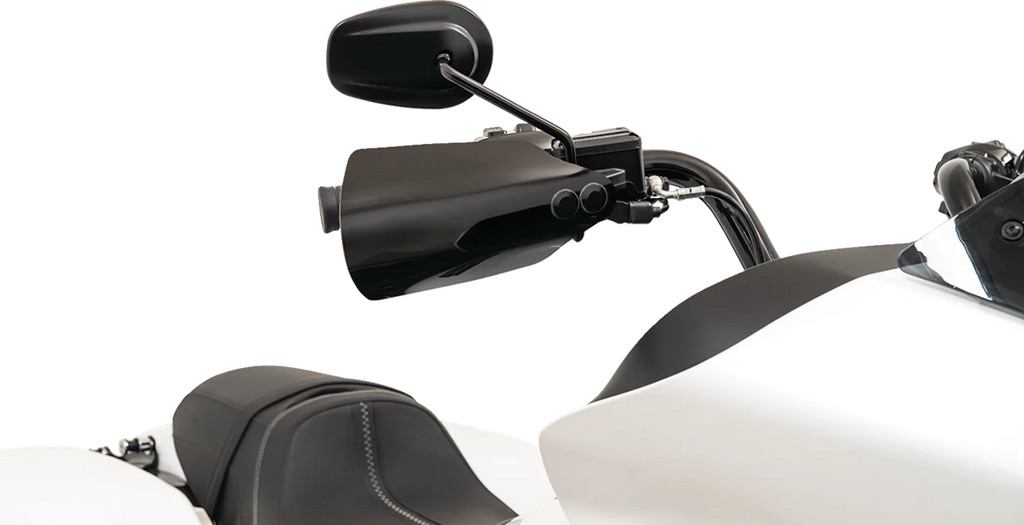 Memphis Shades Handguards - Black MEB7233 - Side View