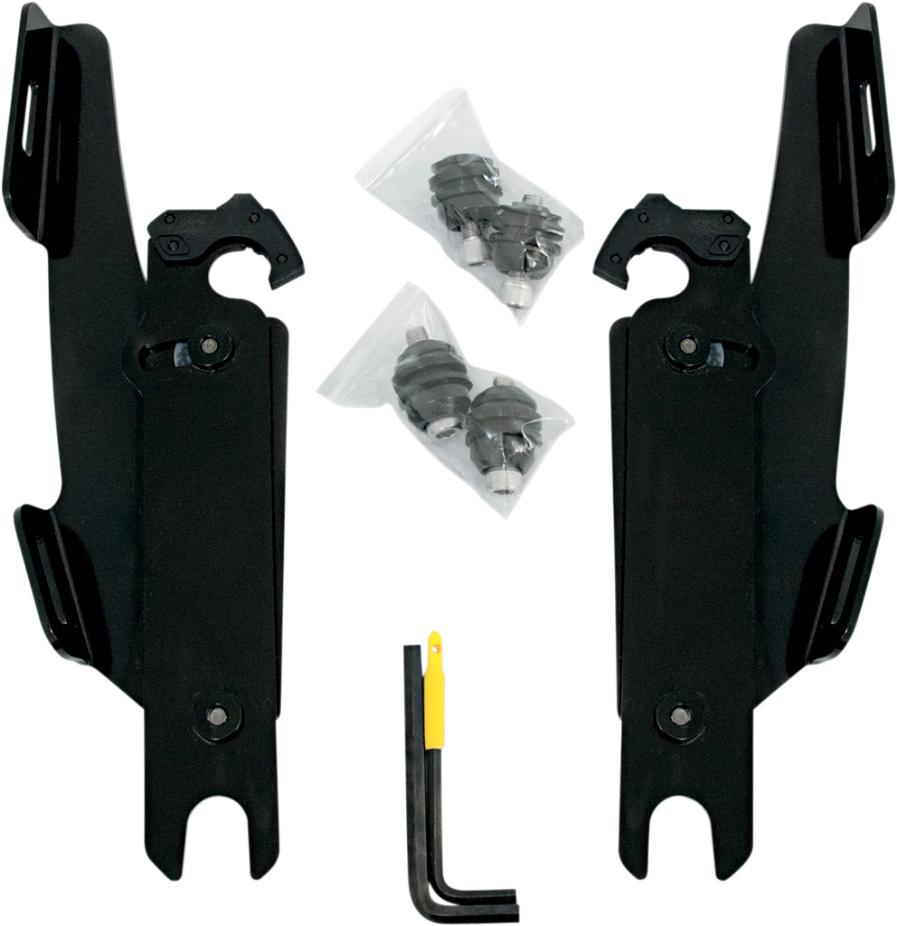 Memphis Shades Hardware Kit - Black - Without Lightbar - Black MEK1952 - Main Product View