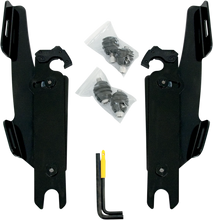 Load image into Gallery viewer, Memphis Shades Hardware Kit - Black - Without Lightbar - Black MEK1952 - Main Product View