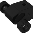 Load image into Gallery viewer, Memphis Shades Headlight Extension Block - Indian MEB9890 - Side View
