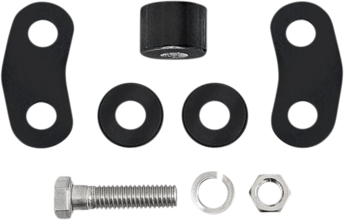 Memphis Shades Headlight Extension Kit - Short - Polished MEK9897 - Side View