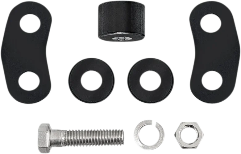 Memphis Shades Headlight Extension Kit - Short - Polished MEK9897 - Side View
