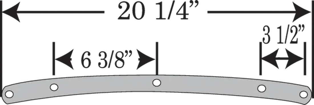 Memphis Shades Road King Replacement Plastic - 21" - Solar MEP6429 - Additional View 6
