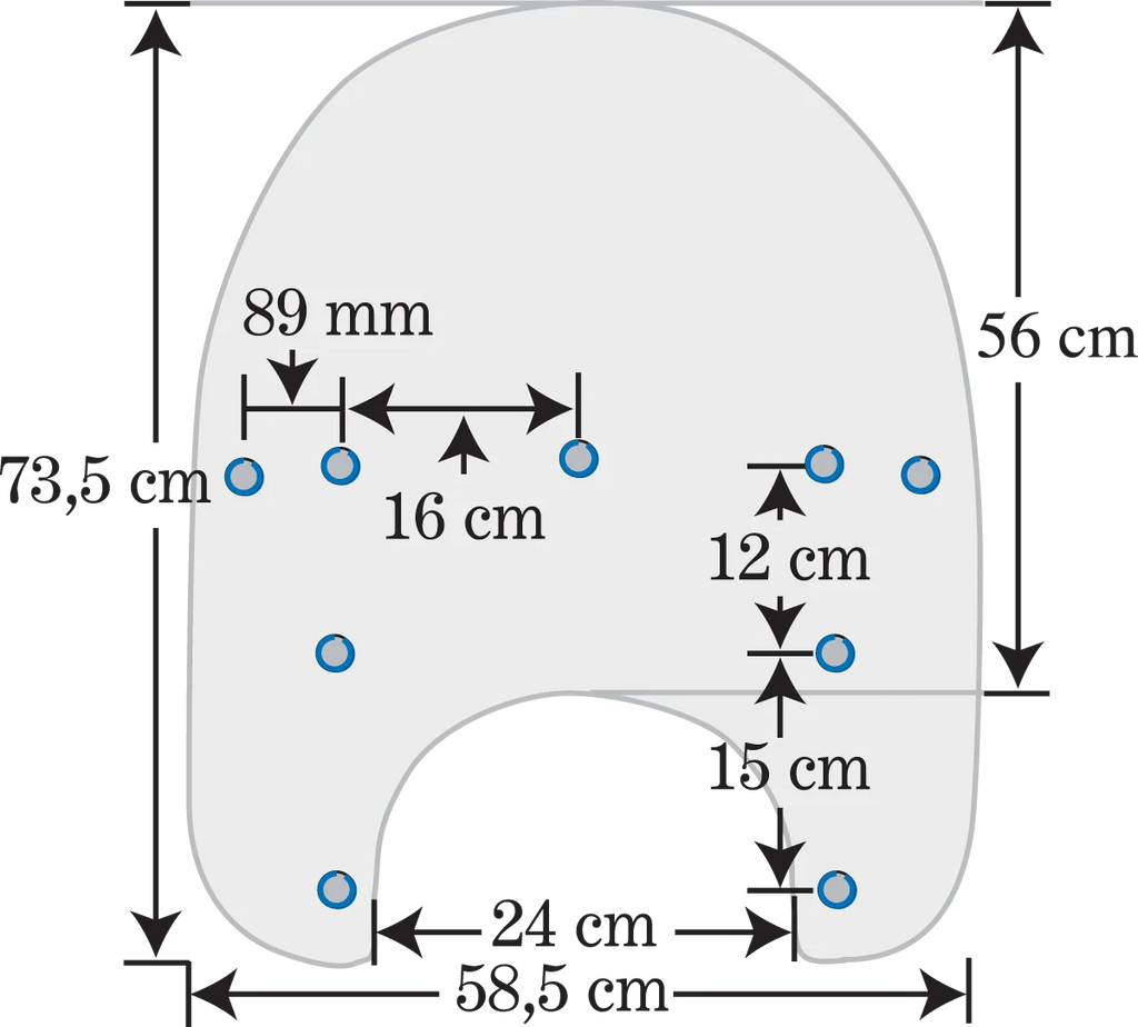 Memphis Shades Road King Replacement Plastic - 15" - Clear MEP6120 - Additional View 7