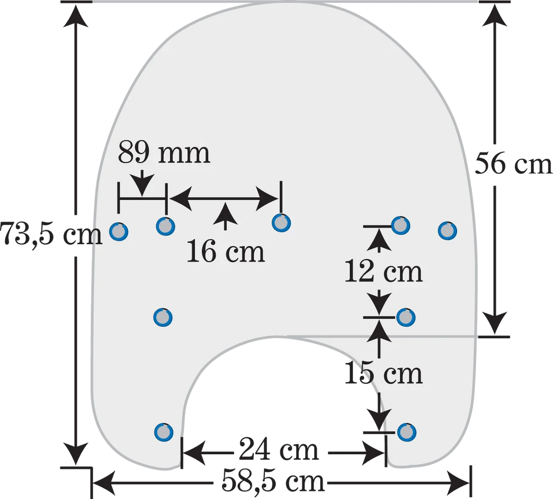 Memphis Shades Road King Replacement Plastic - 17" - Clear MEP6220 - Additional View 8