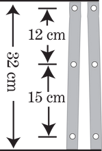 Load image into Gallery viewer, Memphis Shades Road King Replacement Plastic - 21" - Black Smoke MEP64212 - Back View