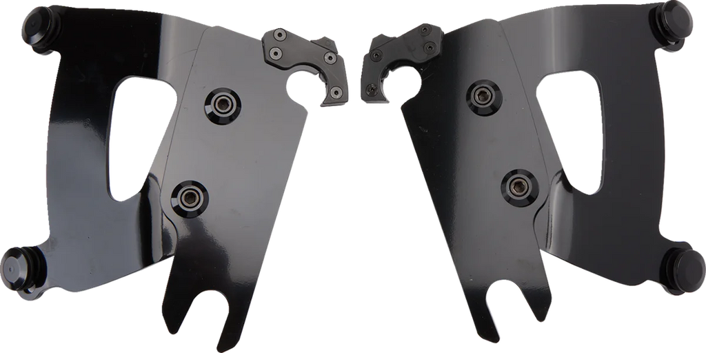 Memphis Shades Road Warrior Mounting Kit - Black - Chief Bobber MEB2072 - Main Product View