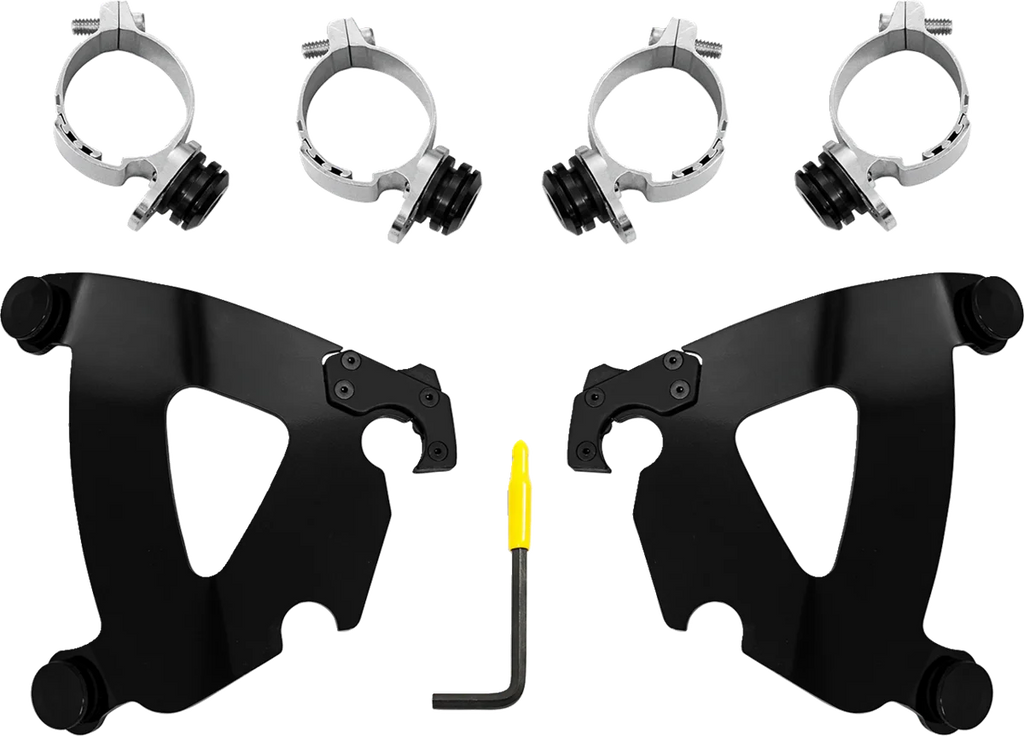 Memphis Shades Road Warrior Mounting Kit - Black - Chief MEB2076 - Main Product View