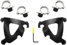Load image into Gallery viewer, Memphis Shades Road Warrior Mounting Kit - Black - Chief MEB2076 - Side View