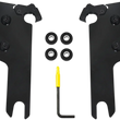 Load image into Gallery viewer, Memphis Shades Road Warrior Mounting Kit - Black - FLHR MEB2039 - Main Product View