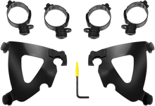 Load image into Gallery viewer, Memphis Shades Road Warrior Mounting Kit - Black - FLSB MEB2043 - Main Product View