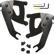 Load image into Gallery viewer, Memphis Shades Road Warrior Mounting Kit - Black - FLSL MEB2048 - Side View