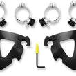 Load image into Gallery viewer, Memphis Shades Road Warrior Mounting Kit - Black - FXD MEB2028 - Main Product View