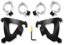 Load image into Gallery viewer, Memphis Shades Road Warrior Mounting Kit - Black - FXD MEB2028 - Main Product View
