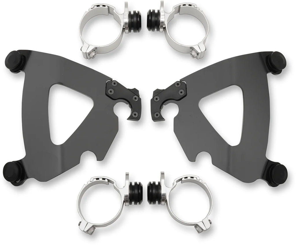 Memphis Shades Road Warrior Mounting Kit - Black - FXDWG MEB2029 - Main Product View