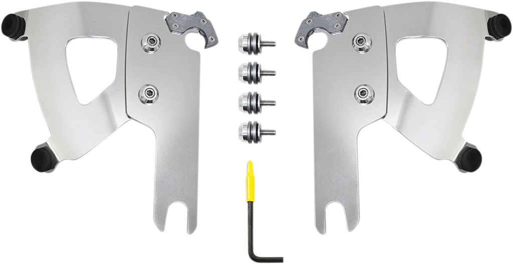 Memphis Shades Road Warrior Mounting Kit - Polished - FLHRS/XS MEK2040 - Main Product View